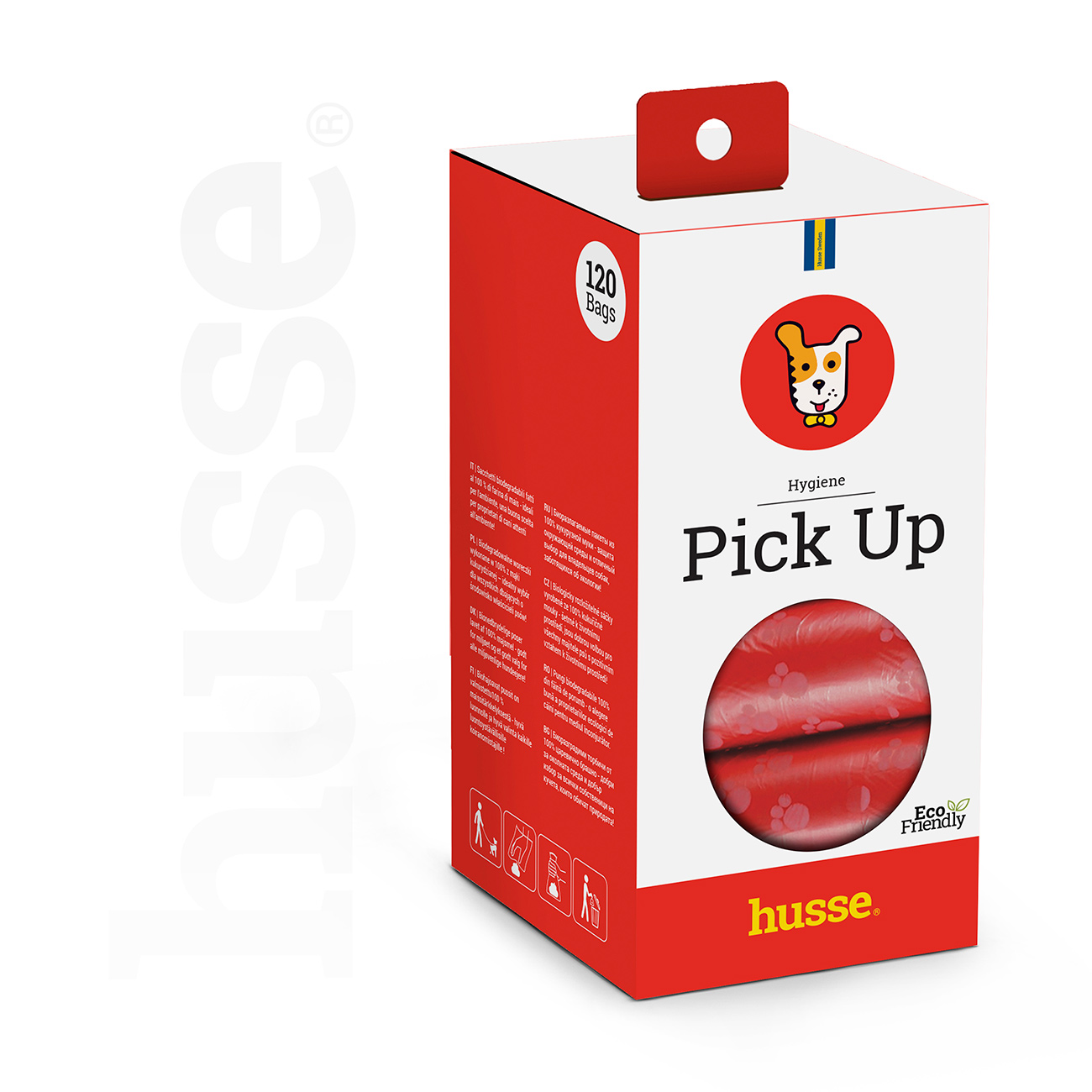 Біорозкладні пакети для прибирання за собаками, 15 рулонів