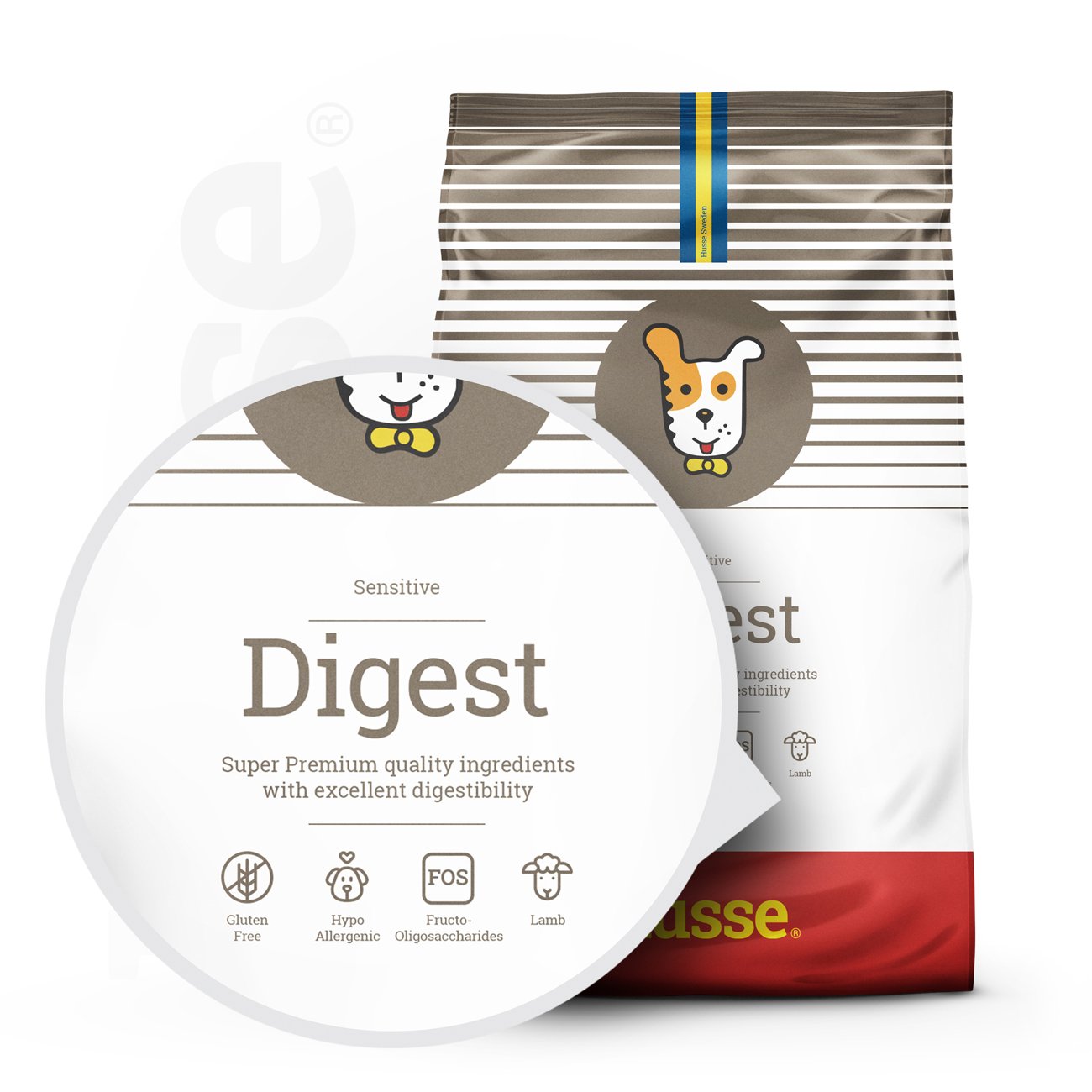 Сухий корм Digest 2 кг для собак з чутливим травленням