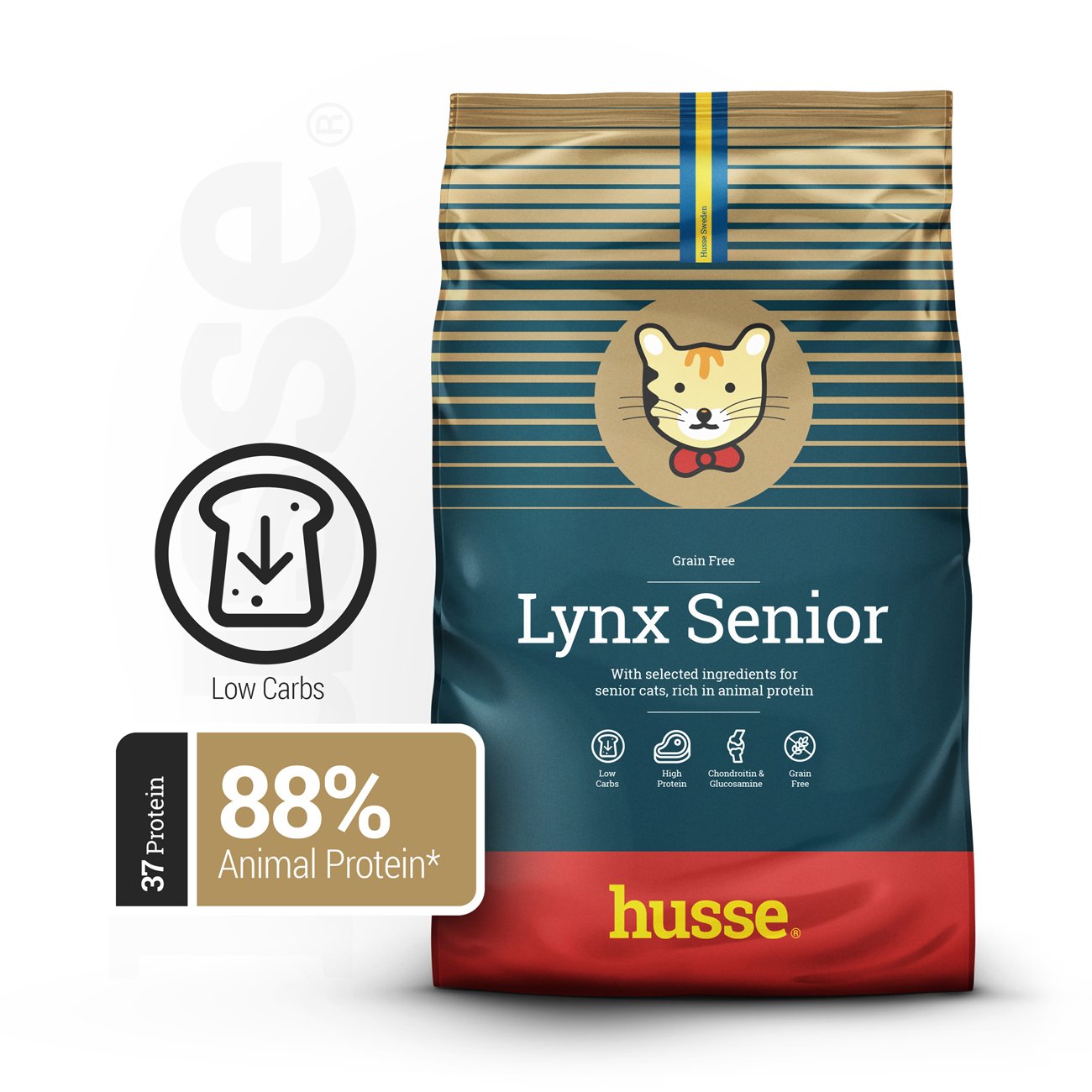 Сухий беззерновий корм Lynx Senior 7 кг для літніх котів
