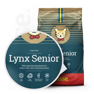 Сухий беззерновий корм Lynx Senior 7 кг для літніх котів